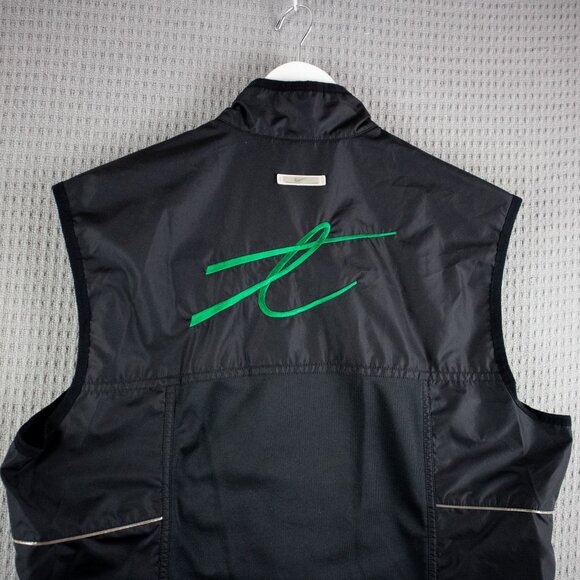 Nike 1990s Telus Nylon Vest Vintage Mens Large - Picture 8 of 8
